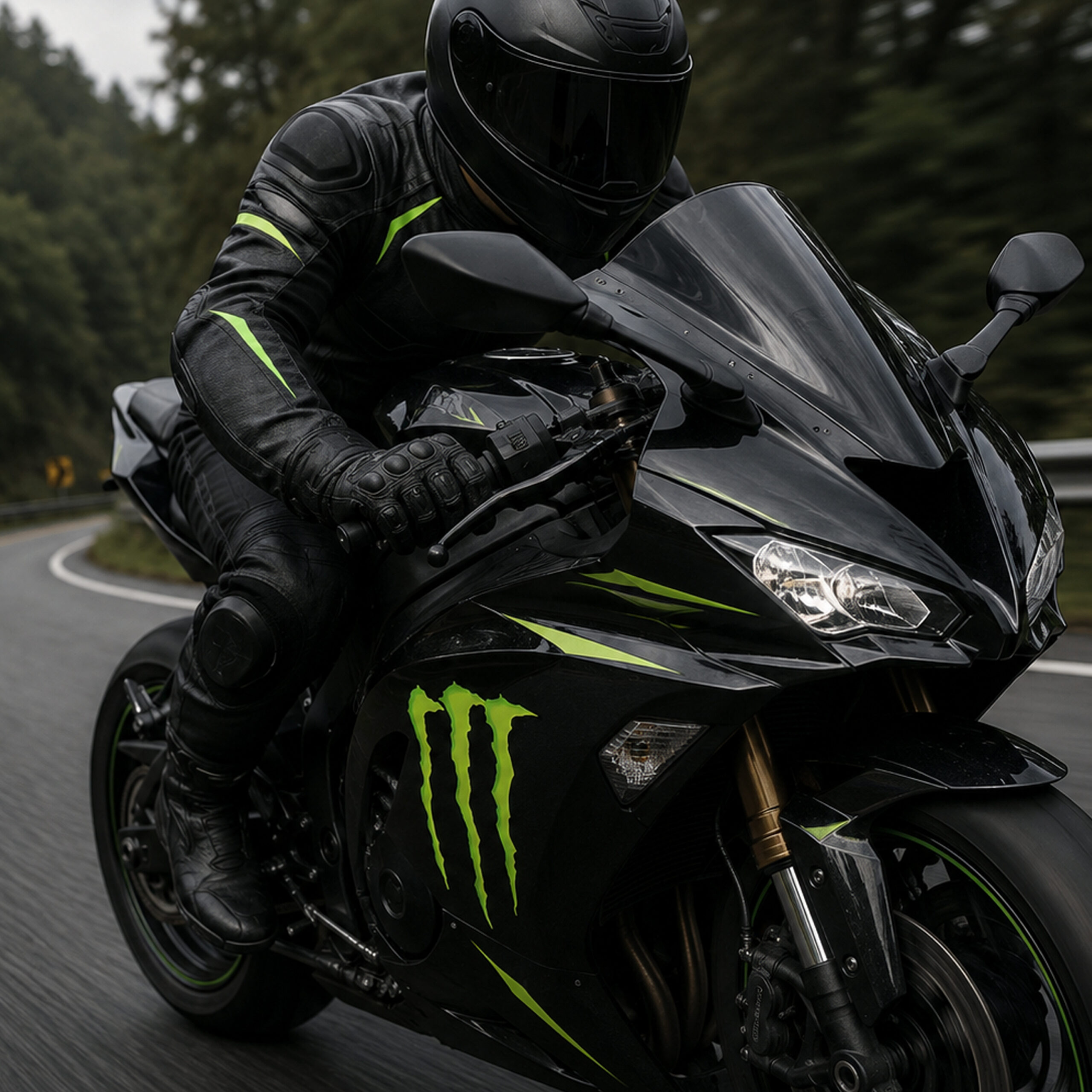 Leather Motorbike Jacket Protective Motorcycle Leather Jacket Moto Racing - Image 4