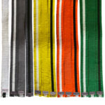 BJJ belts Cotton Kids Brazilian Jiu Jitsu Belts Preshurunk Martial Arts Youth BJJ Belts for Girls Boys Ranking Stripes - Image 5
