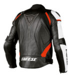 Dainese Leather Motorbike Jacket Moto GP Racing Black - Image 4
