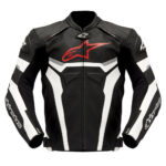 Alpinestar Leather Motorbike Jacket Moto GP Racing