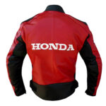 Honda Leather Motorbike Jacket Moto GP Racing - Image 3
