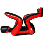 Grappling Dummy Defender Pro Brazilian Juijitsu Dummy Human Shaped Smarty Black Red - Image 4