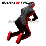 Grappling Submission Dummy Brazilian Juijitsu Dummy Kneeling Human Shaped Black Red - Image 4