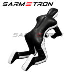 Grappling Submission Dummy Brazilian Juijitsu Dummy Kneeling Human Shaped Black White - Image 3