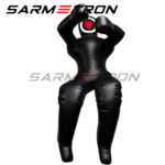 Grappling Submission Dummy Brazilian Juijitsu Dummy Kneeling Human Shaped Full Black - Image 2
